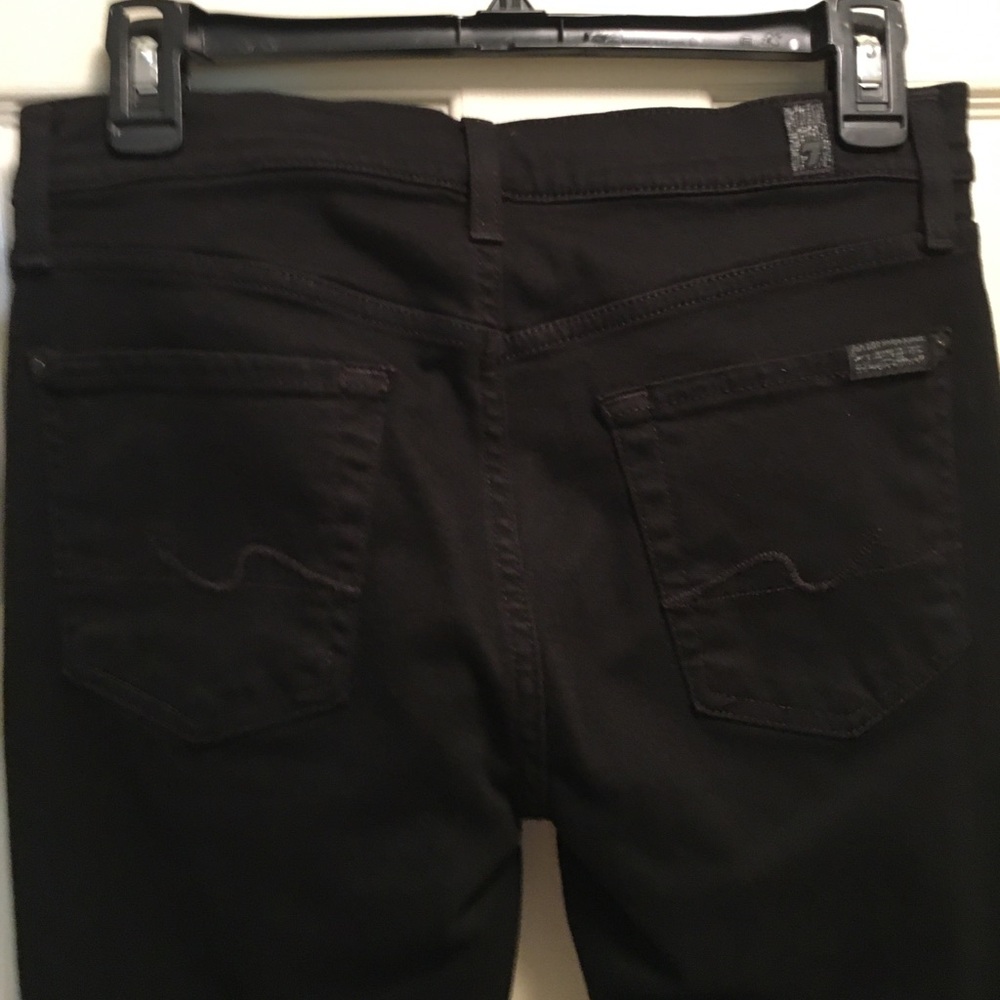 7 For All Mankind Distressed Ankle Jeans With Stretch - Picture 11 of 16